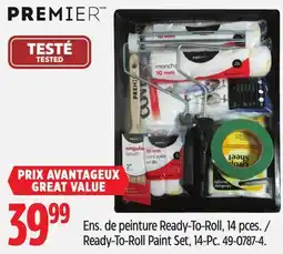 Canadian Tire Premier Paint Ready-To-Roll Paint Set offer