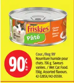 Canadian Tire Friskies Wet Cat Food offer