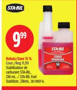 Canadian Tire STA-BIL Fuel Stabilizer offer