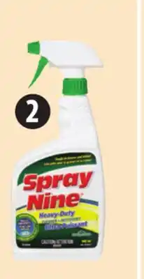 Canadian Tire Spray Nine Cleaner/Degreaser offer