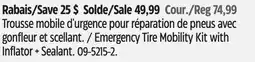 Canadian Tire Emergency Tire Mobility Kit with Inflator + Sealant offer