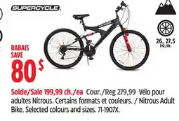 Canadian Tire Supercycle Nitrous Adult Bike offer