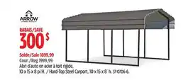 Canadian Tire Arrow Hard-Top Steel Carport, 10 x 15 x 8´ h offer