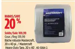 Canadian Tire Mastercraft Heavy-Duty Tarp offer