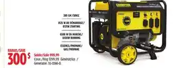 Canadian Tire Champion Generator offer