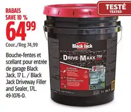 Canadian Tire Black Jack Driveway Filler and Sealer offer