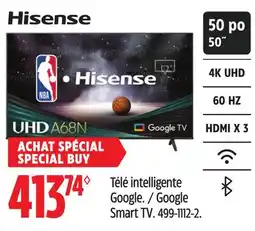 Canadian Tire Hisense Google Smart TV offer