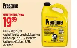 Canadian Tire Prestone Premixed Antifreeze/Coolant, 3.78L offer