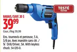 Canadian Tire Mastercraft 3⁄8˝ Drill/Driver, 5A. With keyless chuck offer