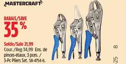 Canadian Tire 3-Pc Pliers Set offer