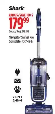 Canadian Tire Shark Navigator Swivel Pro Complete offer