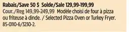 Canadian Tire Master Chef Selected Pizza Oven or Turkey Fryer offer