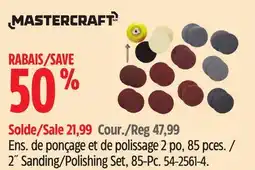 Canadian Tire Mastercraft 2˝ Sanding/Polishing Set offer