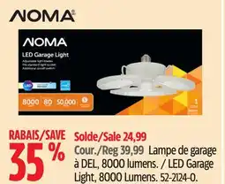 Canadian Tire Noma LED Garage Light, 8000 Lumens offer