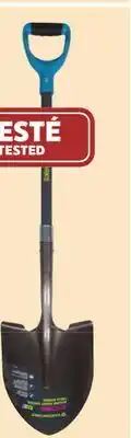 Canadian Tire Yardworks Fibreglass-Handle Ergo Steel Shovel offer