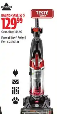 Canadian Tire Bissell PowerLifter Swivel Pet offer
