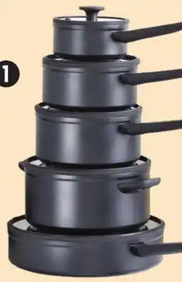 Canadian Tire Vida by PADERNO 10-Pc Non-Stick Cookset offer
