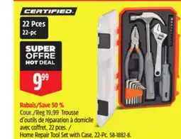 Canadian Tire Certified Home Repair Tool Set with Case offer