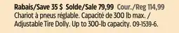 Canadian Tire Adjustable Tire Dolly offer