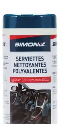 Canadian Tire Simoniz Multi-Purpose Car Cleaning Wipes offer