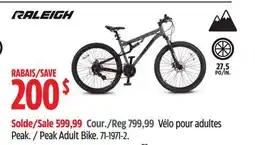 Canadian Tire Peak Adult Bike offer