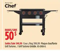 Canadian Tire Master Chef Grill Turismo Griddle offer