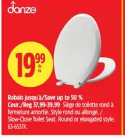 Canadian Tire Danze Slow-Close Toilet Seat offer