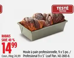 Canadian Tire Professional 9 x 5˝ Loaf Pan offer