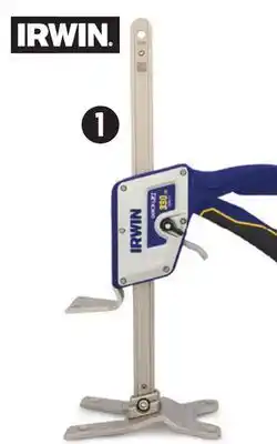 Canadian Tire Irwin Quick-Lift Jack and Clamp. Up to 330-lb capacity offer