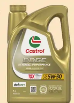 Canadian Tire Castrol EDGE Extended Performance Motor Oil offer