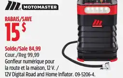 Canadian Tire 12V Digital Road and Home Inflator offer