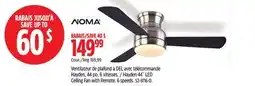Canadian Tire NOMA Hayden 44˝ LED Ceiling Fan with Remote offer