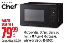 Canadian Tire MASTER Chef 0.7 Cu-Ft Microwave offer