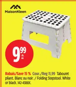 Canadian Tire MaisonKleen Folding Stepstool offer
