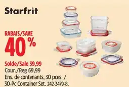 Canadian Tire Starfrit 30-Pc Container Set offer