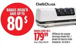 Canadian Tire Chef's Choice Model 120 Electric Knife Sharpener offer