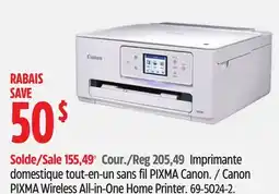 Canadian Tire PIXMA Wireless All-in-One Home Printer offer