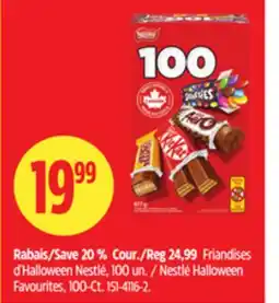 Canadian Tire Nestlé Halloween Favourites offer