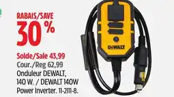 Canadian Tire DEWALT Onduleur DEWALT offer