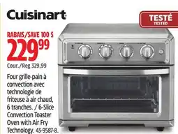 Canadian Tire Cuisinart 6-Slice Convection Toaster Oven with Air Fry Technology offer