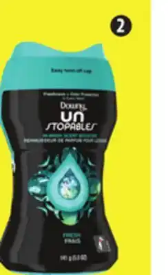 Canadian Tire Downy Unstopables Beads, Fresh Scent offer
