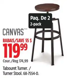 Canadian Tire Canvas Turner Stool offer