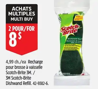 Canadian Tire 3M Scotch-Brite Dishwand Refill offer