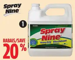 Canadian Tire Spray Nine Heavy-Duty Cleaner Disinfectant, 2L offer