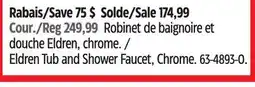 Canadian Tire Delta Eldren Tub and Shower Faucet offer