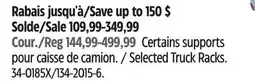 Canadian Tire Erickson Selected Truck Racks offer
