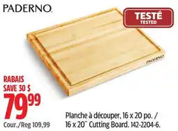 Canadian Tire Paderno 16 x 20˝ Cutting Board offer