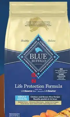 Canadian Tire Selected Blue Buffalo Dog Food. 9.9kg offer