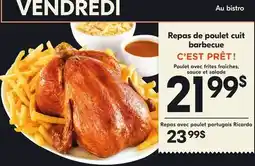 IGA Repas de poulet cuit barbecue C'EST PRÊT ! offer