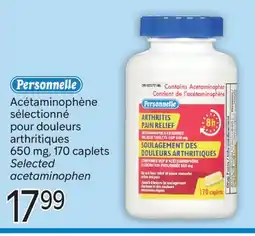 Brunet Personelle Acétaminophène sélectionné pour douleurs arthritiques offer